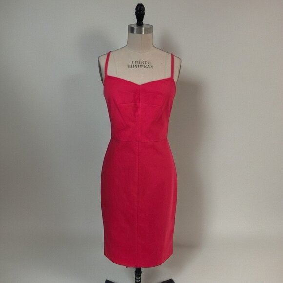Banana Republic Dresses & Skirts - Banana Republic Bi-stretch  Sleeveless Sheath Dress – Pink Classic & Chic Sz 10